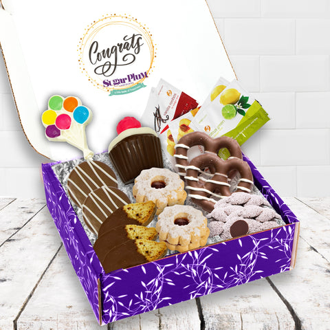 Congratulations Chocolate & Cookies Box