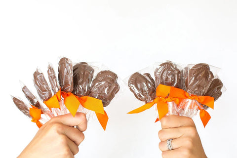 Chocolate Turkey Lollipops - 10 Pack