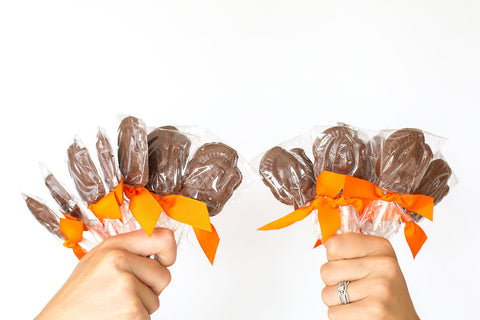 Chocolate Turkey Lollipops - Sugar Plum Chocolates